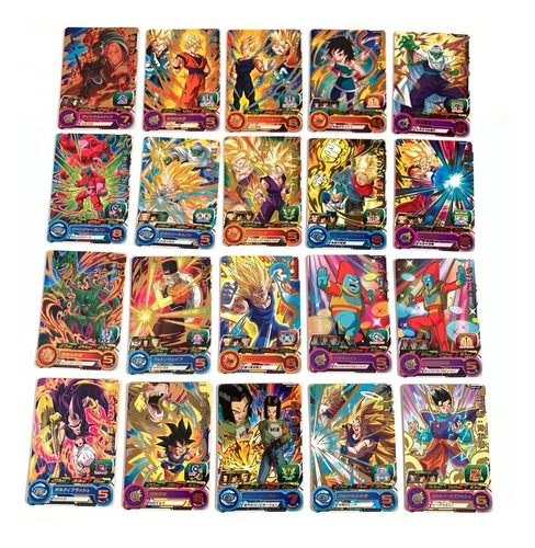 Dragon Ball Heroes 100 Cartas Raras De Todas Las Sagas Lt3