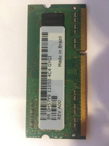 Memória Ram 4gb 1x4gb Smart Sh564128fj8nwrnsqg