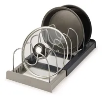 Comprar Rack Organizador Expandible Cocina Menaje Sarten Ollas Tapas