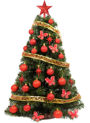 Arbol De Navidad X L   1,00 M. + Kit 30 Pzas - Sheshu