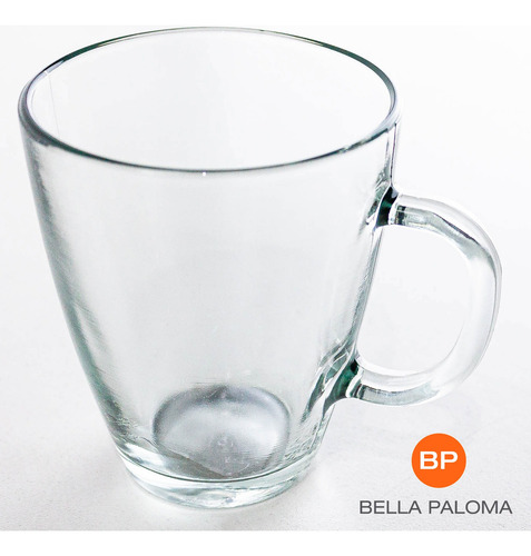 Taza Jarro Mug De Vidrio Durax Taza Armonia 350cc