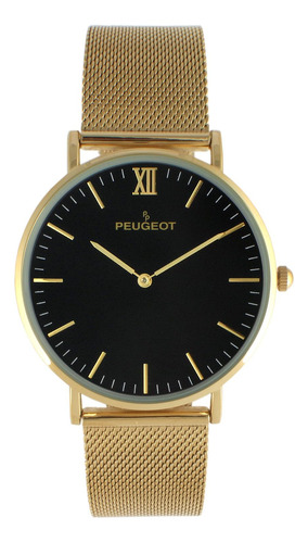 Peugeot Reloj Minimalista Ultrafino Para Hombre, Reloj De