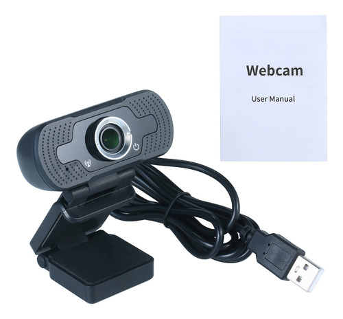Usb Webcam 1080p Hd 3.6mm Lente Desktop Clip-on Pc Laptop
