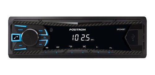 Som De Carro Positron Sp2230bt 1din Bluetooth Usb Fm Am