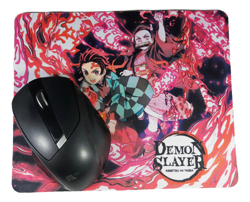 Mouse Pad Demon Slayer Anime 22x18cm Varios Motivos