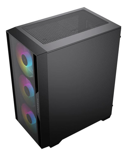 Gabinete Gamer Acegeek Stratus Mesh Rainbow Midtower Com 3 F