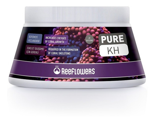 Imagem 1 de 3 de Reeflowers Pure Kh 300g Suplemento Alcalinidade Balling A Kh