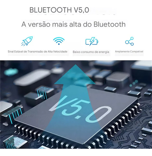 Fone De Ouvido Bluetooth Casual Android Ios Sem Fio Academia