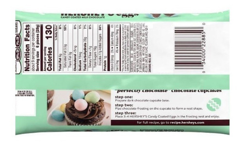 Hershey's Candy Coated Eggs Huevitos Chocolate Pascua 255g
