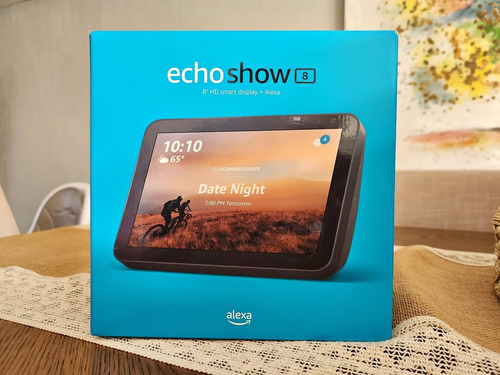Amazon Echo Show 8 Sonido Y Asistente Ai 1era Gen. Gris Oscuro