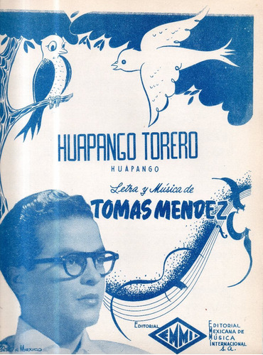 Huapango Torero Tomás Méndez Partitura