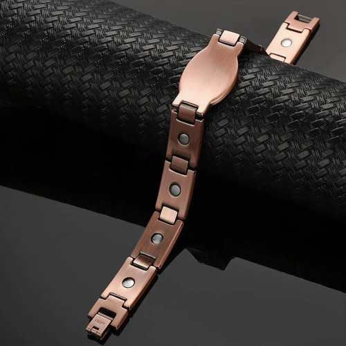 Pulsera De Terapia De Cobre Puro Magnético De Neodimio Para