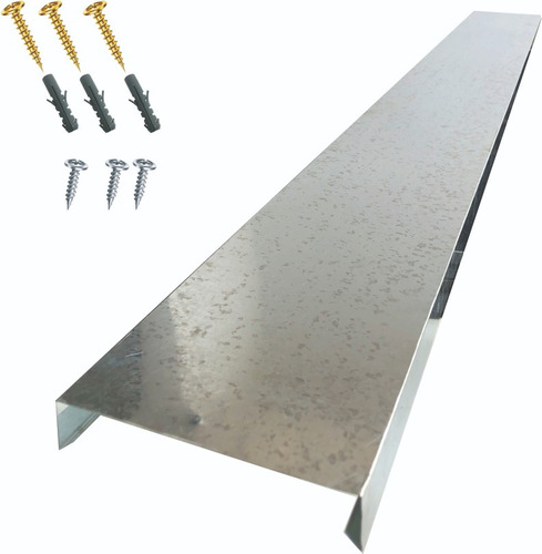 Kit Rufo Pingadeira P/ Muro Com 15 Cm X 10,5 Mt Galvanizado