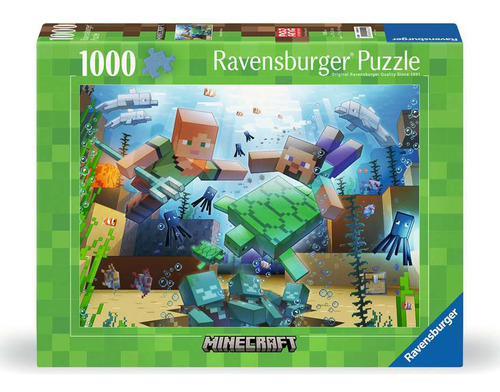 Rompecabezas Minecraft 1000pz Ravensburger