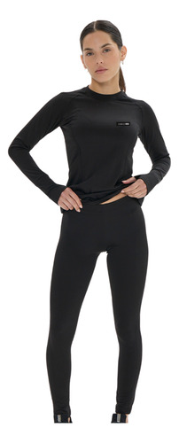Conjunto Termico Frisado Dama Primera Piel Deportivo Oslo