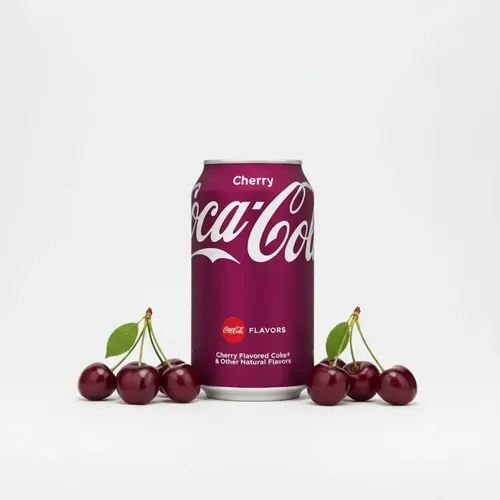 Refrigerante Importado Coca Cola Cherry Cereja Lata | MercadoLivre