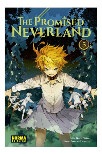 Manga The Promised Neverland Tomo 5/ Norma
