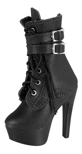 Botas De Zapatos De Tacón Alto De Moda Para Figuras Negro