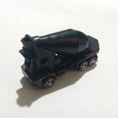 Hot Wheels Revolvedora Negra 1991 Cement Mattel Toy Car