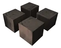 Comprar Kit 4 Patas Madera Sillon 4x4 Para Mueble Seleccion 6,5 Sajo Color Nogal