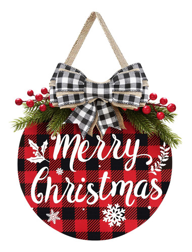 Corona De Navidad  Buffalo Plaid Navidad Decoraciones  Cor