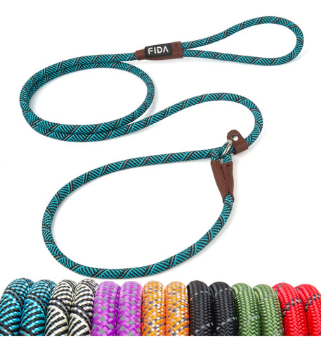 Fida Correa Duradera Para Perro, 6 Pies X 3/8 Pulgadas, Corr