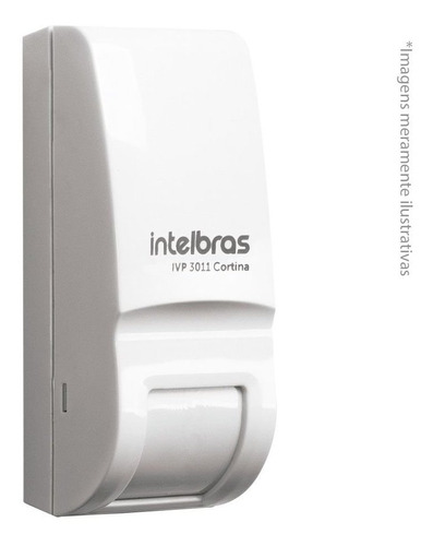 Sensor Infra Vermelho Passivo Ivp 3011 Cortina Intelbras