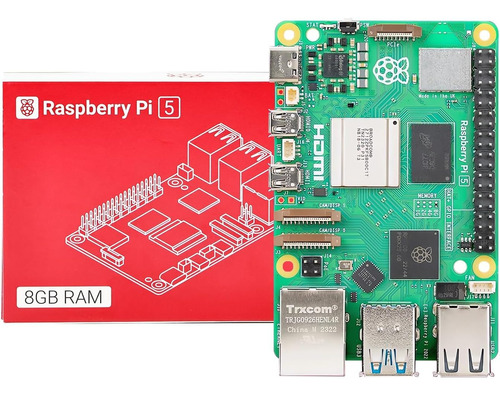 Raspberry Pi 5 8gb Ram Broadcom Bcm2712 Brazo Cortex-a76 2.4