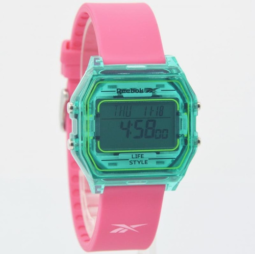 Reloj Reebok Mujer Nerd Rv-vne-u9-pzip-wt /relojería Violeta