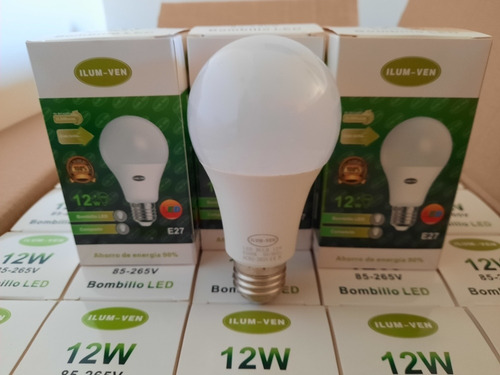 Imagen 3 de 7 de Bombillos Led 9w 12w Multivoltaje Garantia Ref 1.5 Mayor