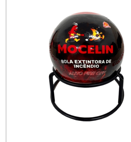 Imagem 3 de 6 de Bola Extintor De Incêndio Automático 1,3kg Mocelin Fireball