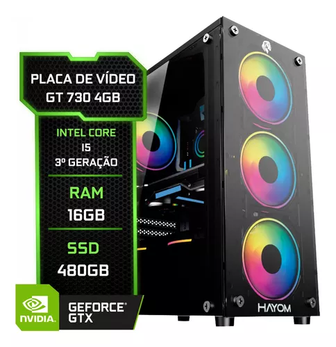 Pc Gamer Chrono Completo I5 3470 16gb Hd 1tb Gt730 4gb