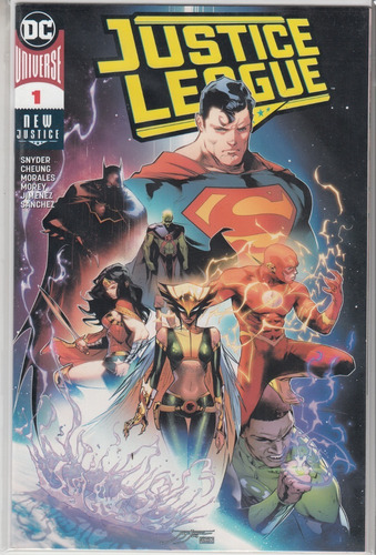 Cómic Dc Universe New Justice League  Especial 1 Variante 2