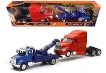 Comprar New Ray Tráiler Grúa Peterbilt 335 Peterbilt Rojo Esc 1:43