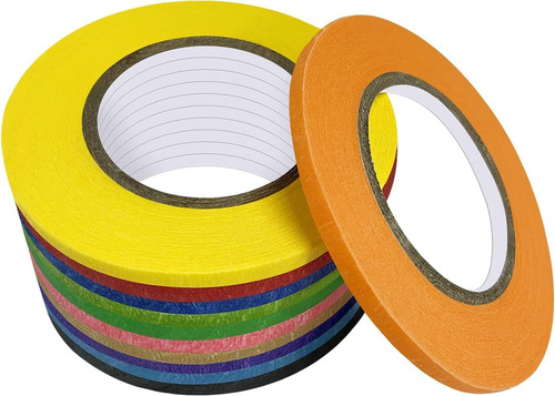 Rollos De Cinta Navy Penguin, Delgadas, 19mt Cada Uno, X11u