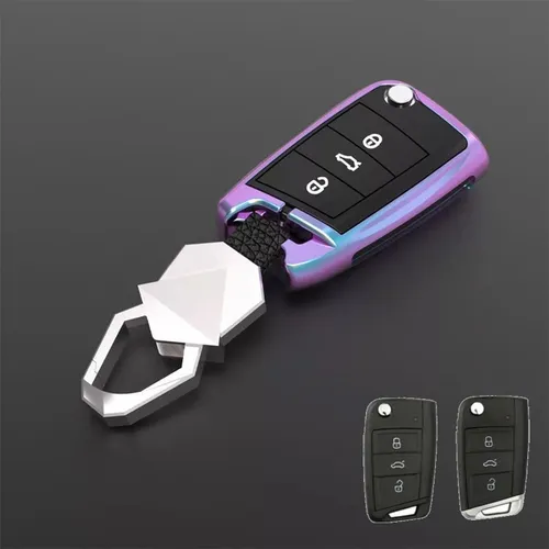 Funda For Llave De Coche For Volkswagen Colorida