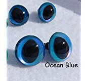 Oceano Azul Ojo Seguridad Gato Coser Crochet Amiguruml Knit