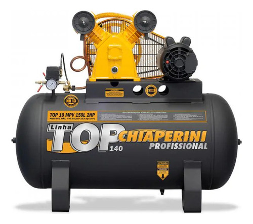 Compressor De Ar M.pressão Tri Aberto 2hp 150l Chiaperini