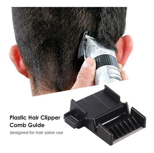 Imagen 8 de 9 de Pelo Clipper Peine Guía De Plástico Recortadora De Pelo Guar