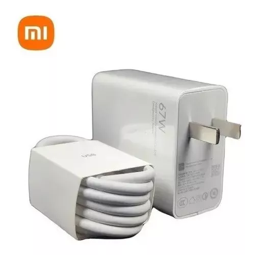 Cargador Xiaomi Carga Rápida 67W Tipo C