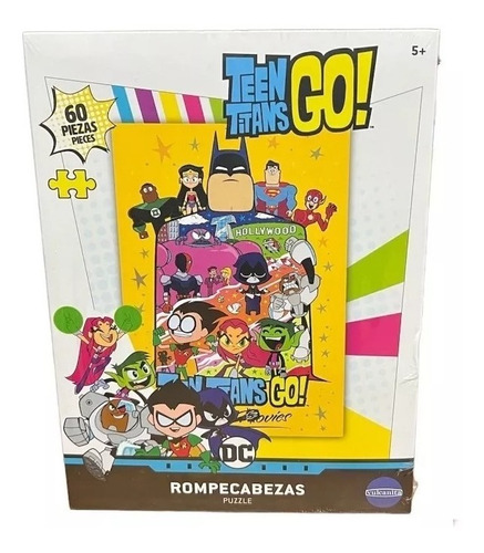 Puzzle Rompecabeza 48x33 Teen Titans Go Dc 1740 B Srj