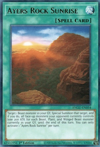 Ayers Rock Sunrise (angu-en054) Yu-gi-oh!