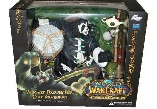 W.o.w Pandaren Brewmaster Deluxe Action Figure War Craft