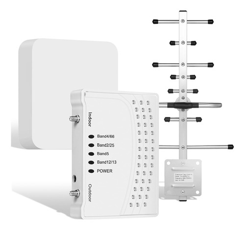 Amplificador De Señal De Teléfono Celular Casa, Kit A...