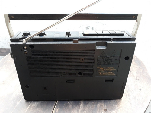 Radio Portátil Usado Toca Fita National Modelo Rx1394 Funcio