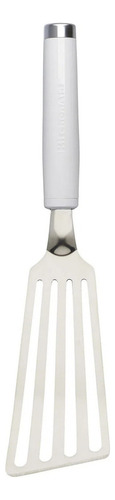 Espátula Kitchenaid Perfurada Flexível Branco Utensilio