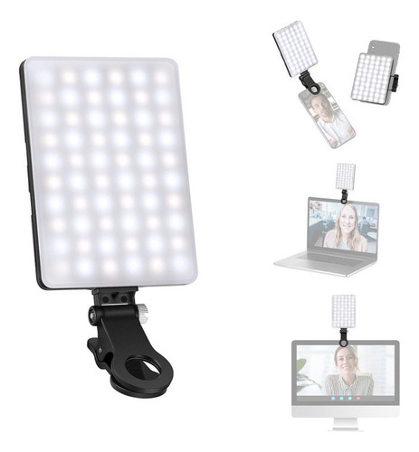 Neewer Video Conferencia Luz Led For Smartphone Con Clip