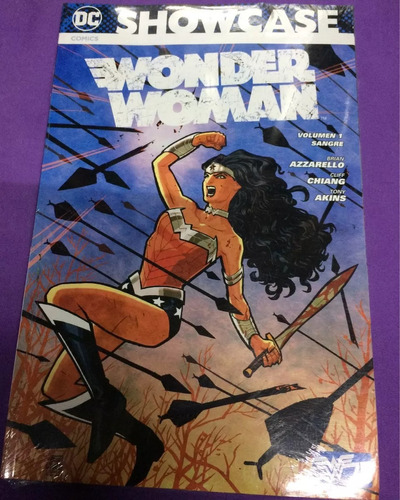Dc Comics Showcase Wonder Woman Vol 1 Sangre Smash Mexico