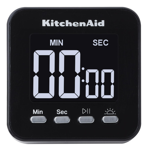 Temporizador Digital Kitchenaid 99m Con Imn Y Luz De Fondo,