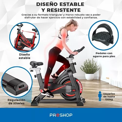 Bicicleta Estacionaria Spinning Indoor Fitness